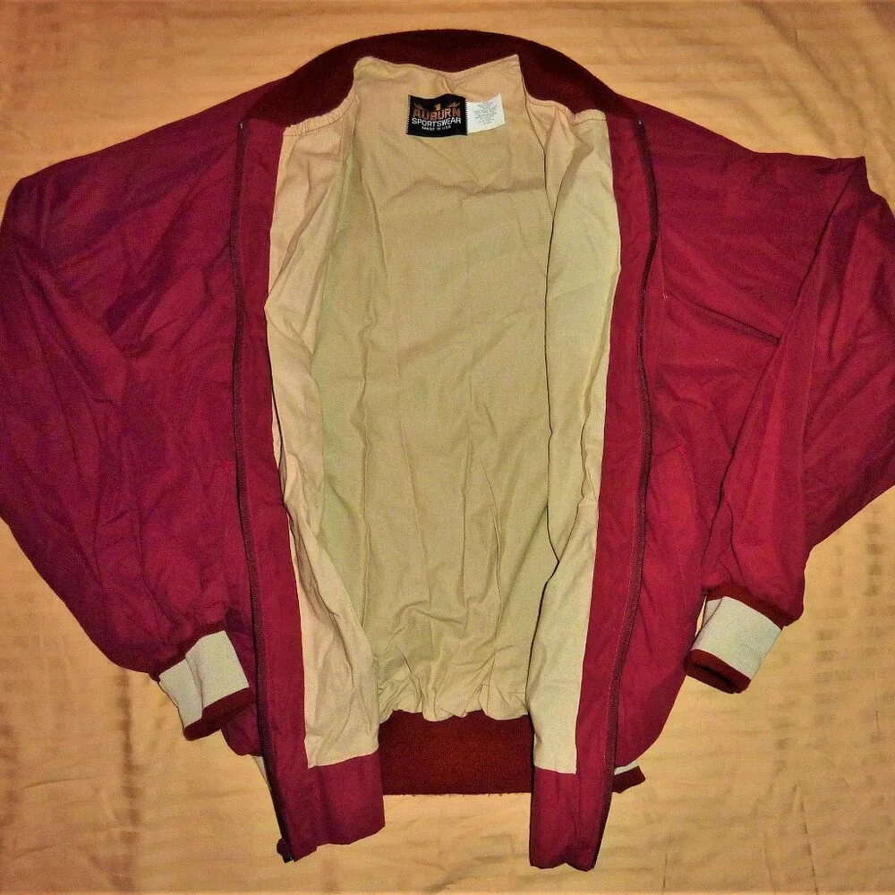 NASCAR Winston Racing Series jacket vintage Auburn Sportswear Made in USA 1980s
